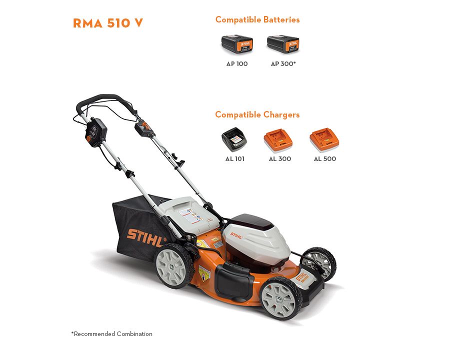 Stihl RMA 510 V Boost Lawn and Garden