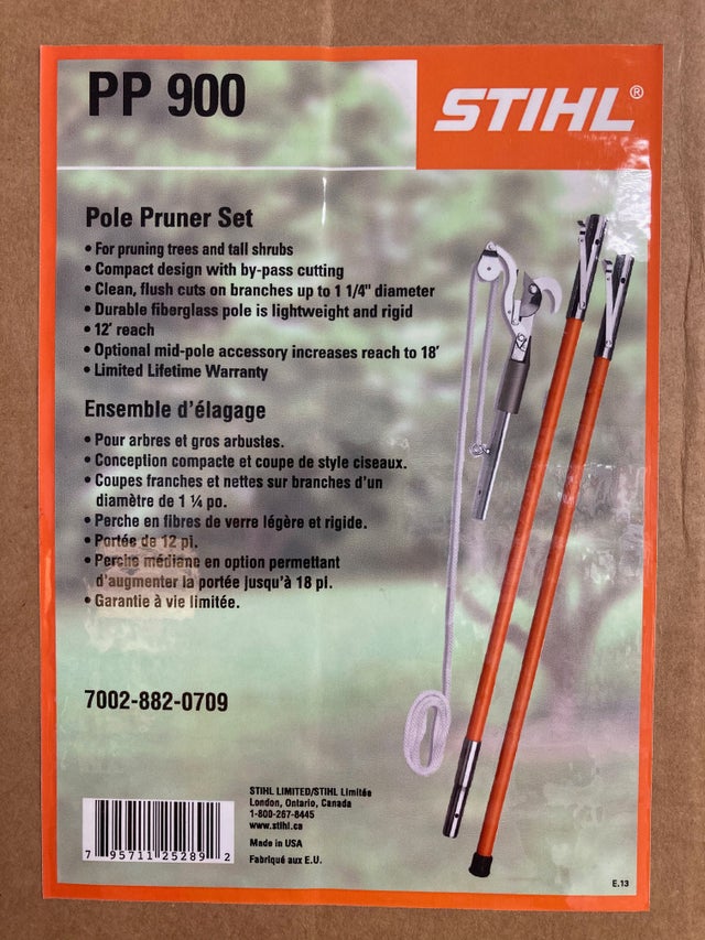 70028820709 Stihl PP900 Pole Pruner Set Boost Lawn and Garden
