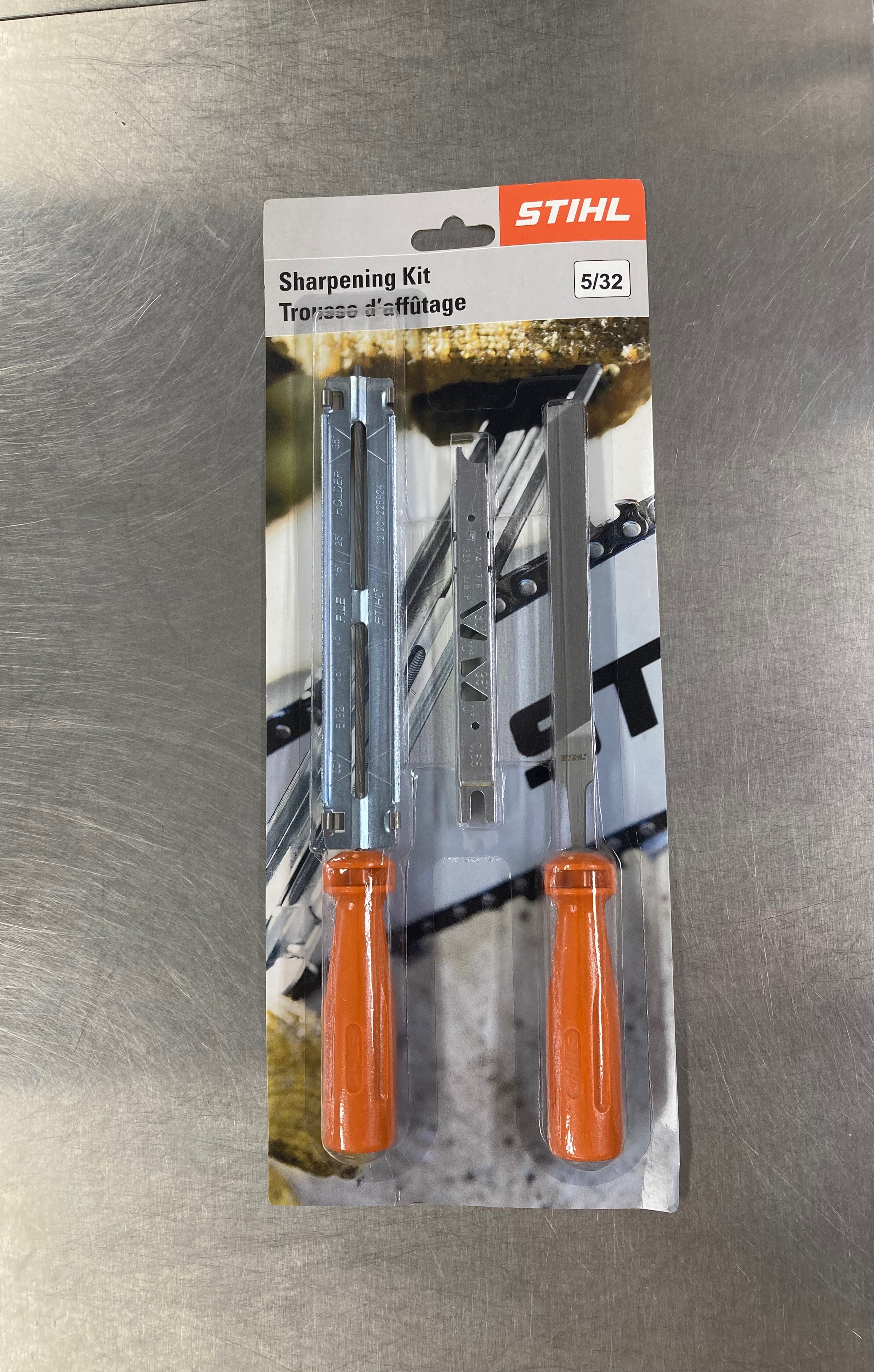 Stihl chainsaw sales sharpening system