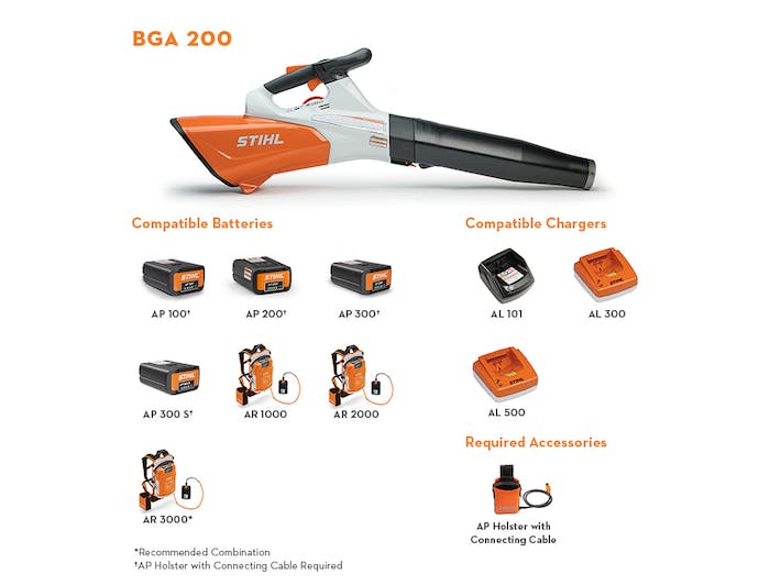 Bga 200 best sale stihl blower