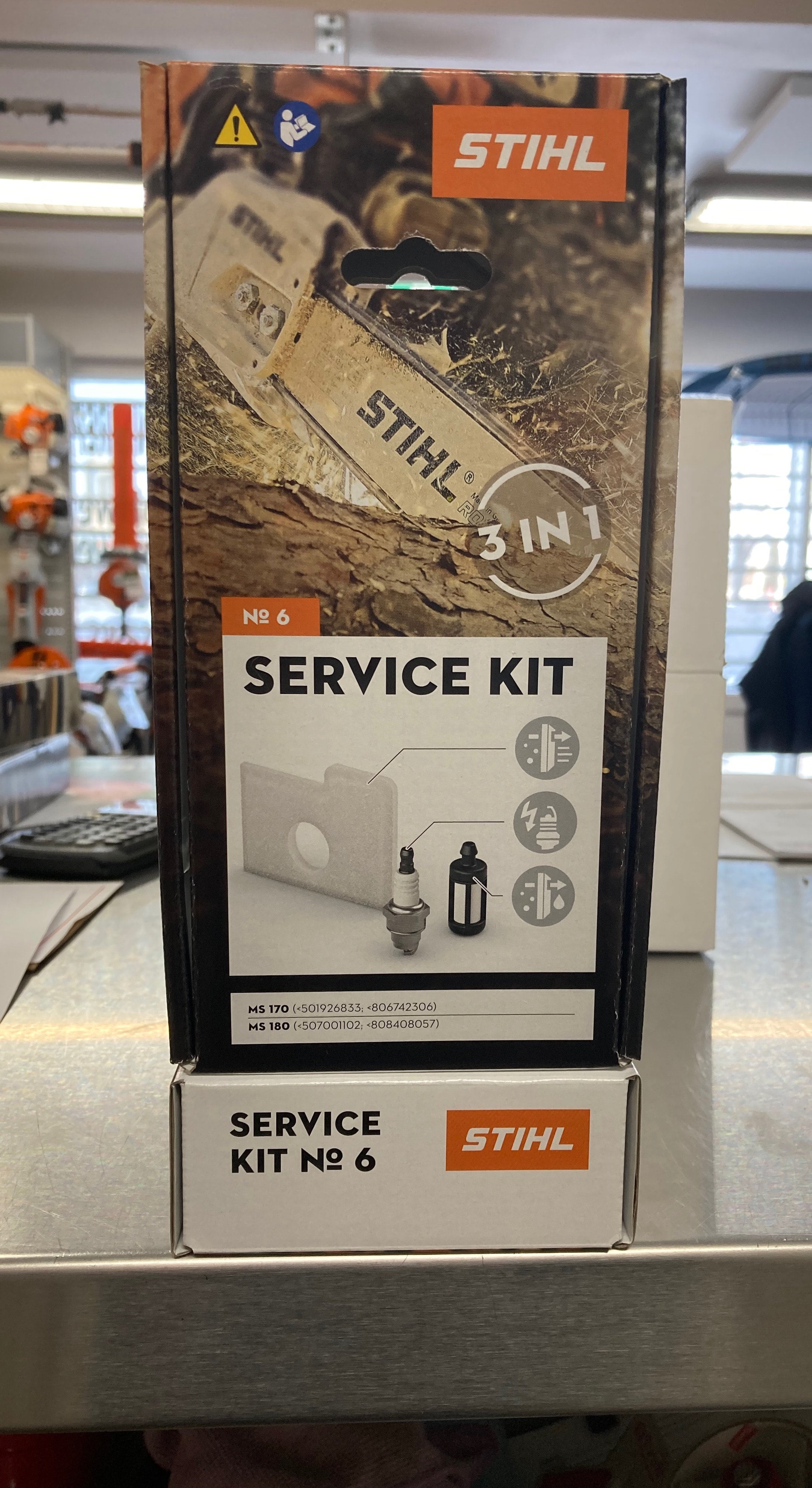 11300074100 Stihl Chainsaw Service Kit 6 Boost Lawn and Garden